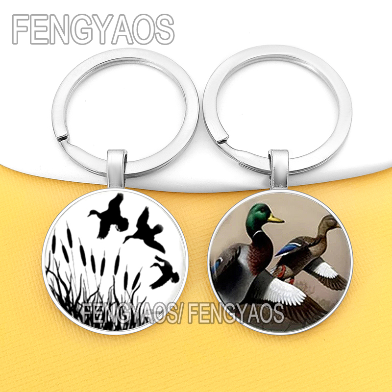 Wildman Hunting & Outdoor Nelspruit - Black Wild Duck Keyrings for Door