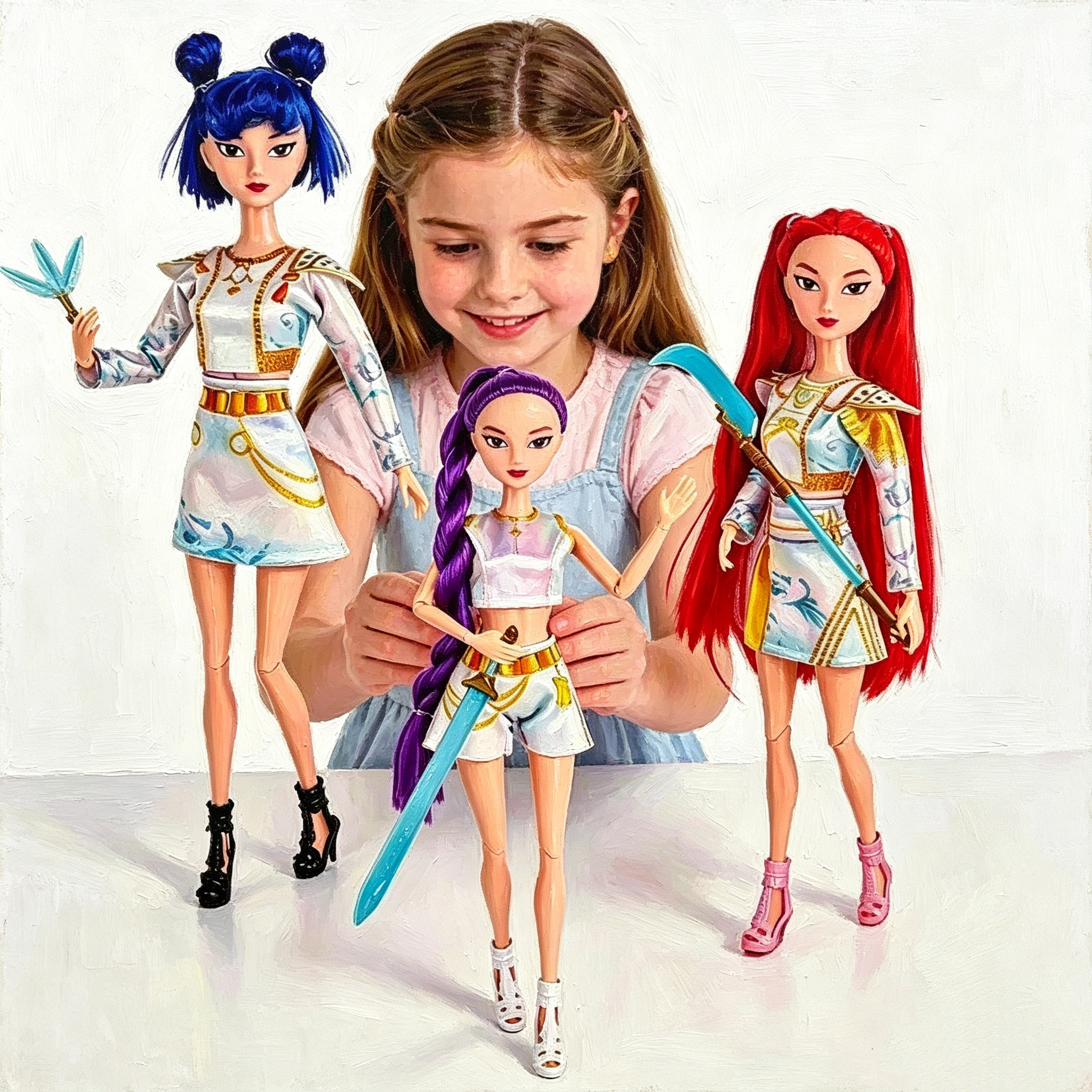 Outdoor Hunting Toys - Anime Figure Set Rumi Mira Zoey