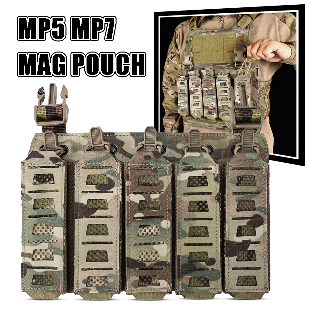 Tactical Belt Rigger - Tactical MP5 MP7 Magazine Pouches with