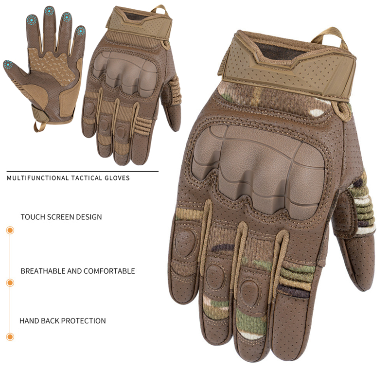 Outdoor Hunting Gloves - Breathable Anti-Slip Full Finger Tactical Gloves