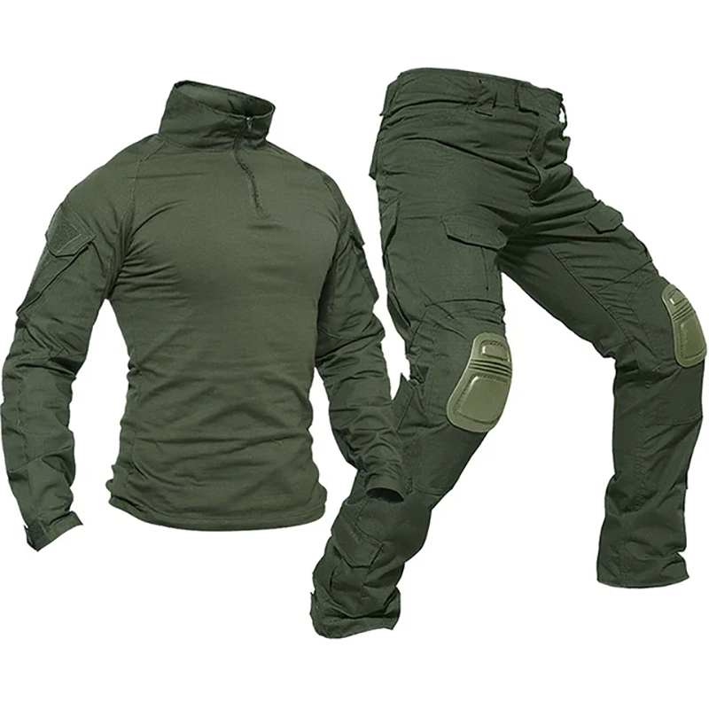 Hunting Outdoor Pants - Green Tactical Uniform Suits Milit Outdoor