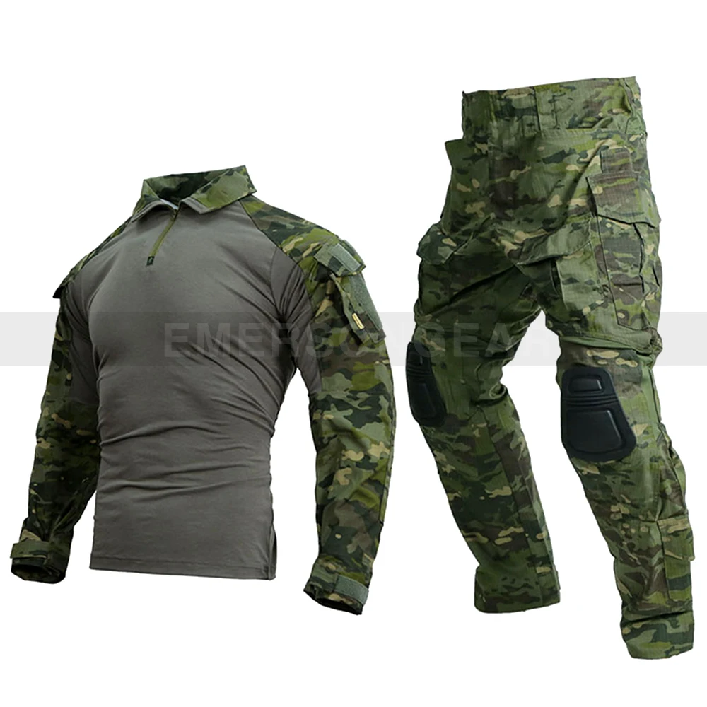 Hunting Outdoor Pants - Emersongear G3 Combat Uniform Set 2019