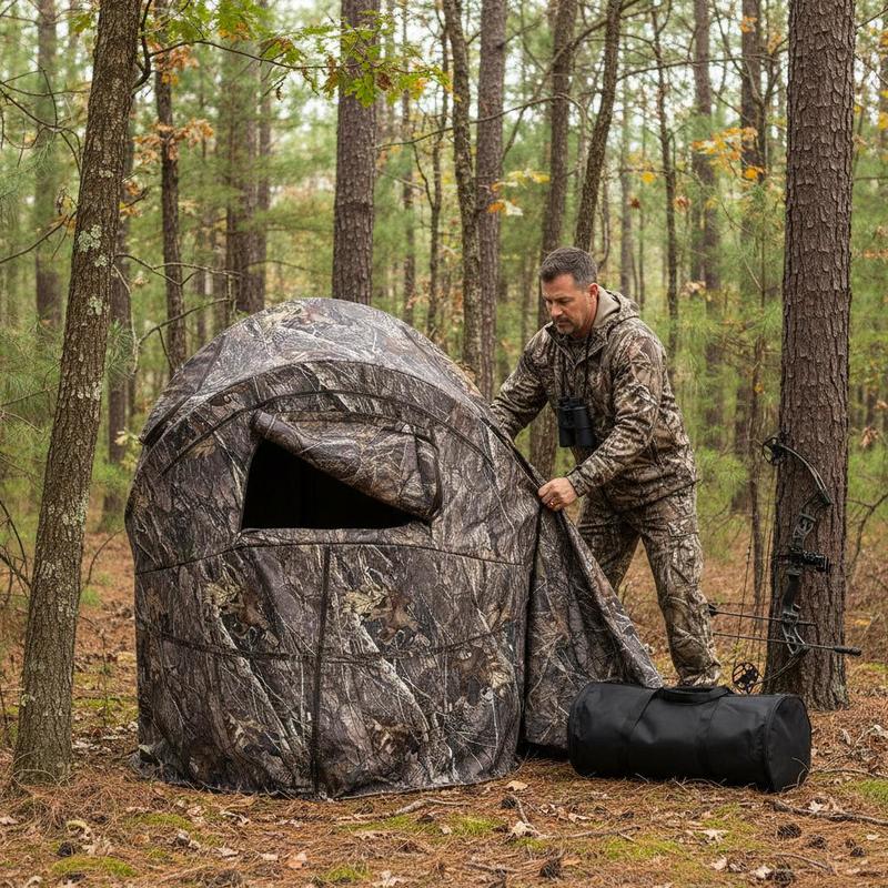 Hunting Blind 1 Person For Dee – Hunting & Outdoor Supplies Photos recenzja i cena