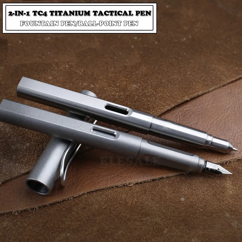 2-In-1 Fountain Ink Pen High Q – Tactical Pen Tool recenzja i cena
