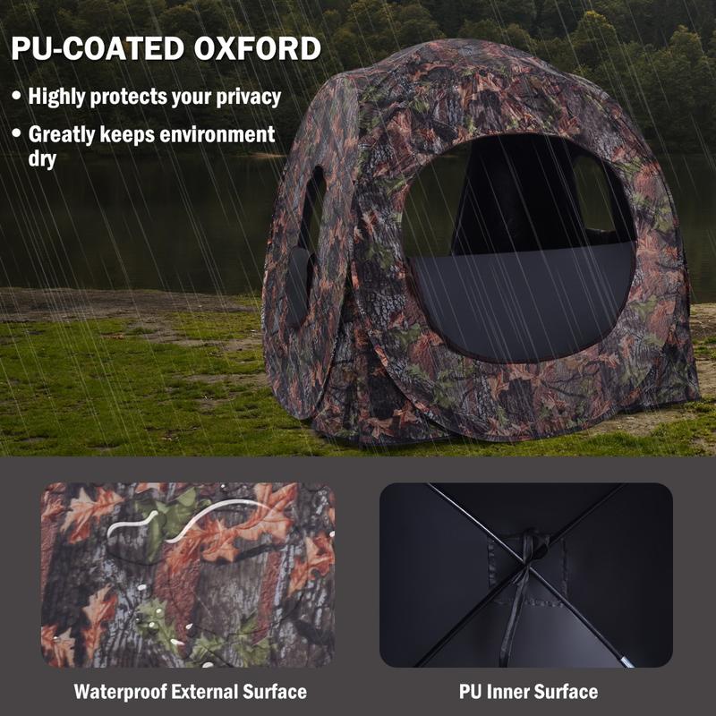Portable Pop up Ground Camo Bl – Hunting & Outdoor Supplies Photos recenzja i cena