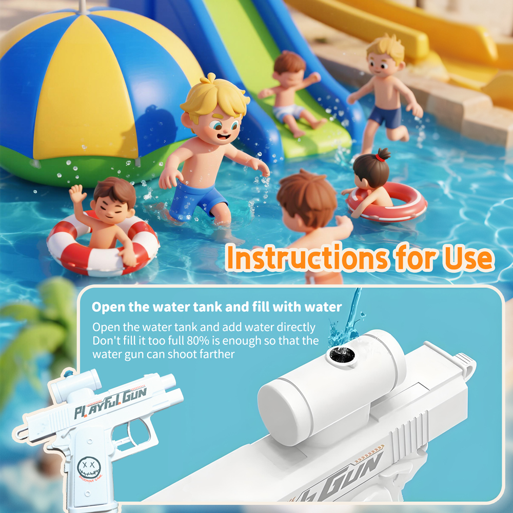 Summer Two-Way Water Gun Prank – Outdoor Hunting Toys recenzja i cena