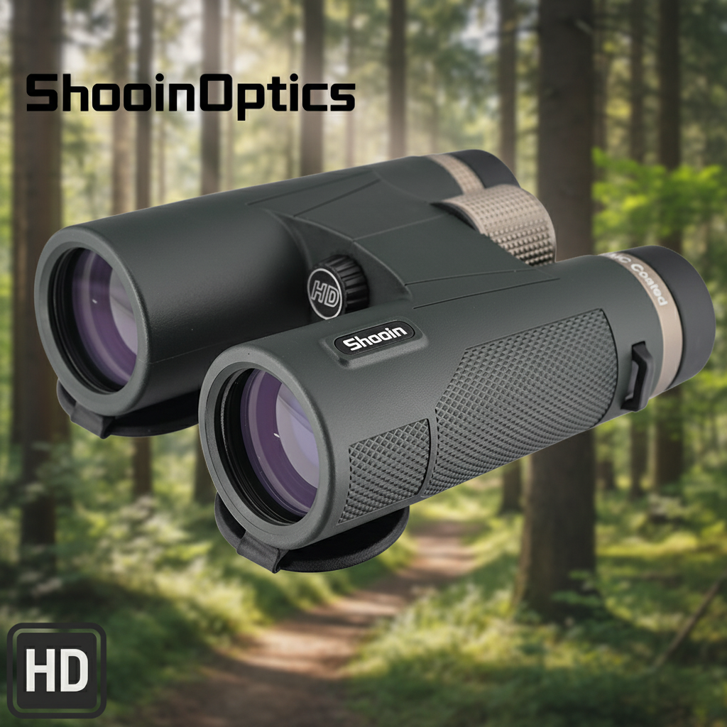 Shooin 12x42 10x42 8x42 HD Bin – Hunting Outdoor Watch recenzja i cena