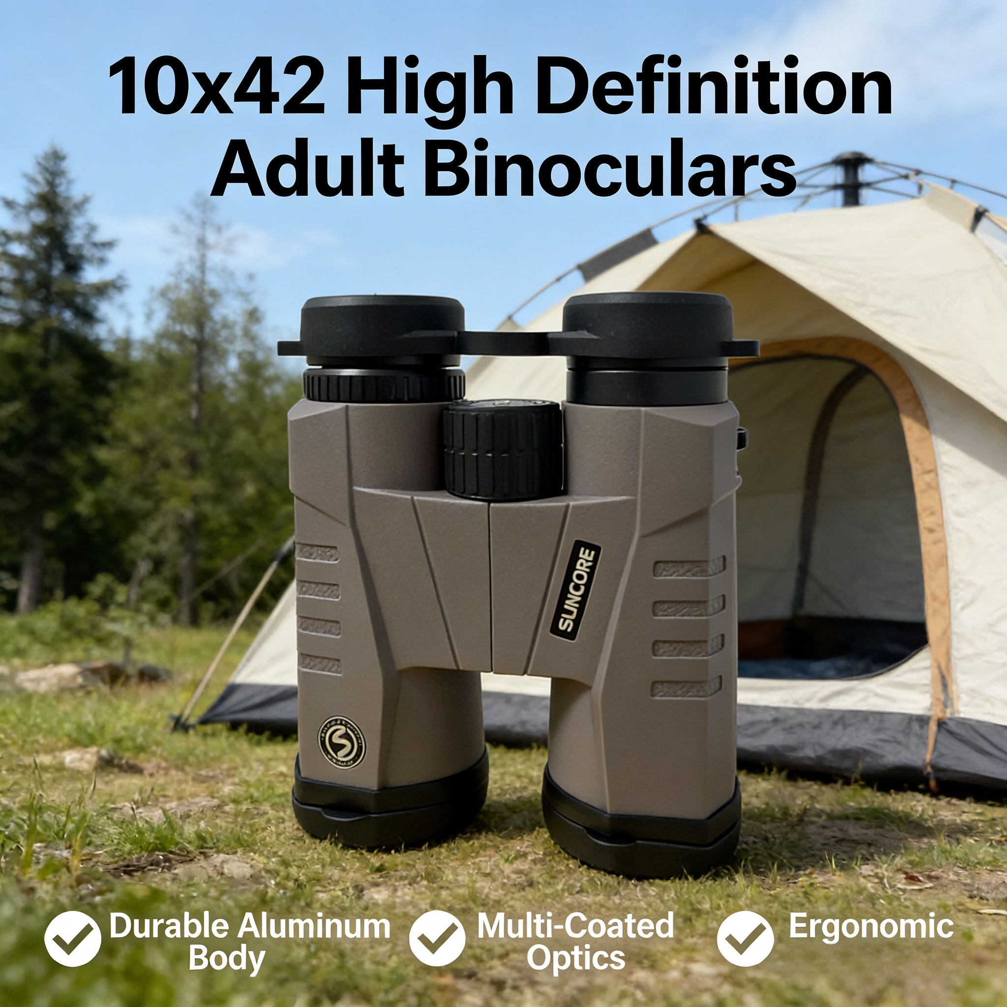 10x42 binoculars XZ, suitable  – Hunting Outdoor Watch recenzja i cena