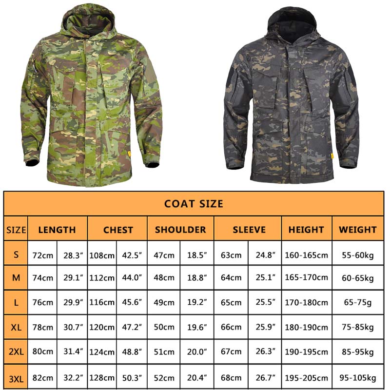 Men Outdoor Tactic Jacket+G3 P – Wildman Hunting & Outdoor Nelspruit recenzja i cena
