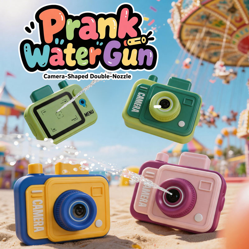Double-sided Water Gun Camera  – Outdoor Hunting Toys recenzja i cena