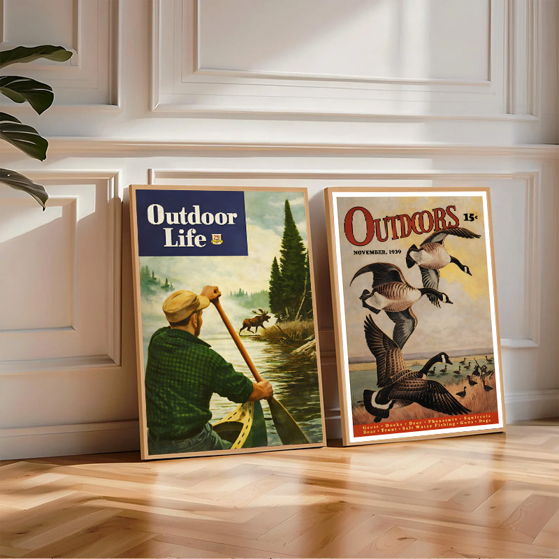 Vintage American Outdoor Hunti – Outdoor Hunting Paintings recenzja i cena
