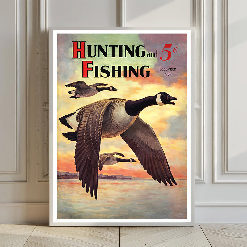 Vintage American Outdoor Hunti – Outdoor Hunting Paintings recenzja i cena