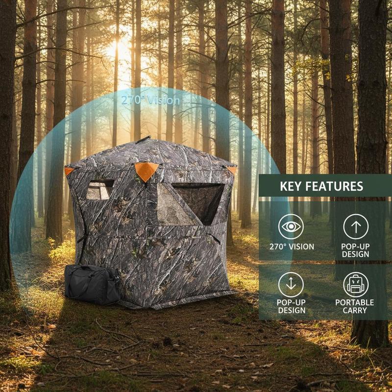 Ground Hunting Tent 60x60x66 I – Hunting & Outdoor Supplies Photos recenzja i cena