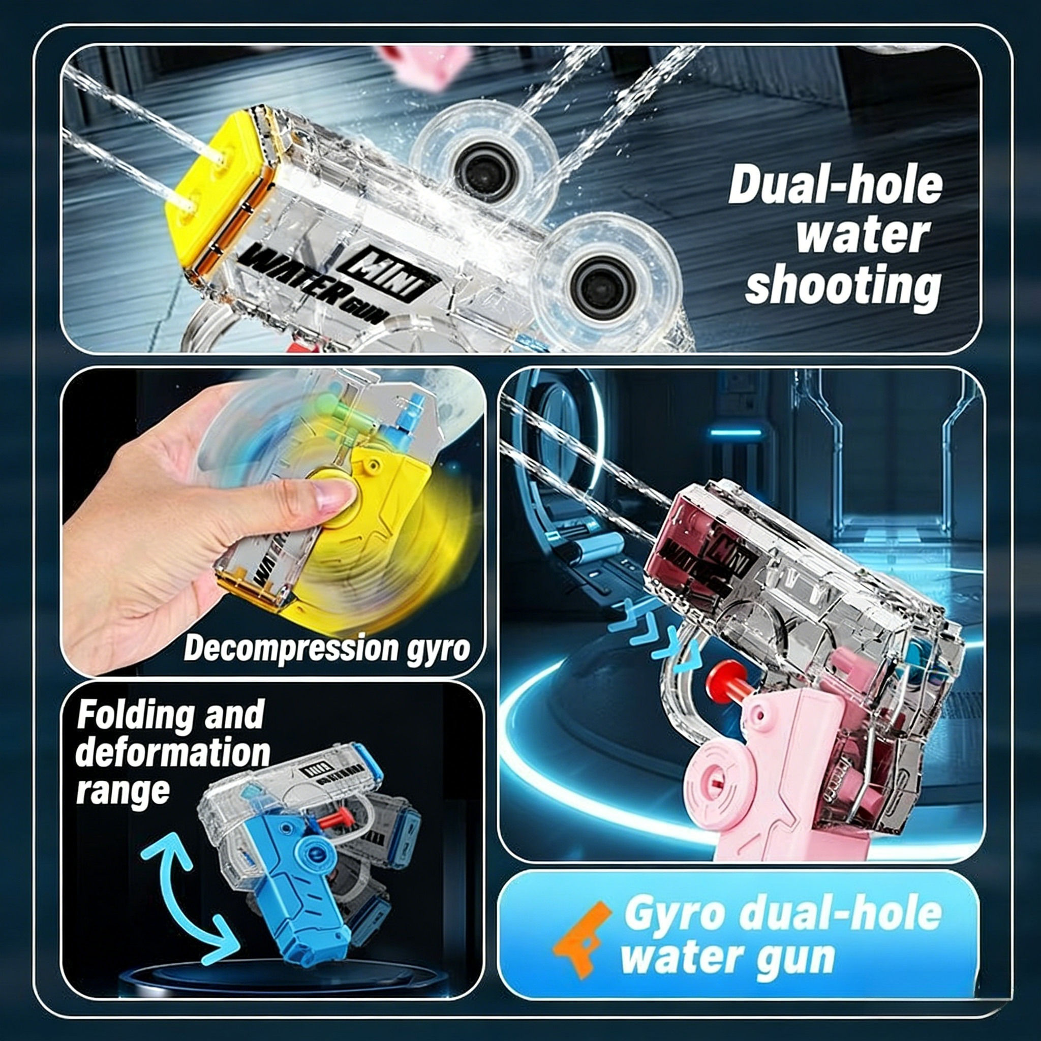 Dual-Hole 2-in-1 Fidget Gyro W – Outdoor Hunting Toys recenzja i cena