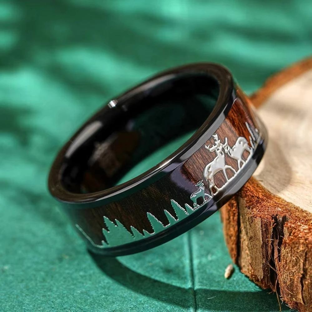 Fashion 8mm Koa Wood Inlay Dee – Wildman Hunting & Outdoor Nelspruit recenzja i cena