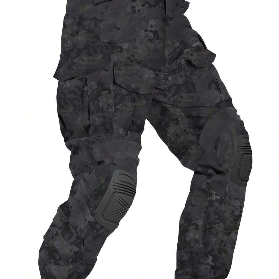 Mens Tactical Cargo Pants With – Hunting Outdoor Pants recenzja i cena