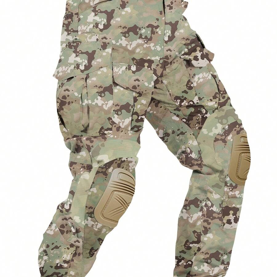 Mens Tactical Cargo Pants With – Hunting Outdoor Pants recenzja i cena