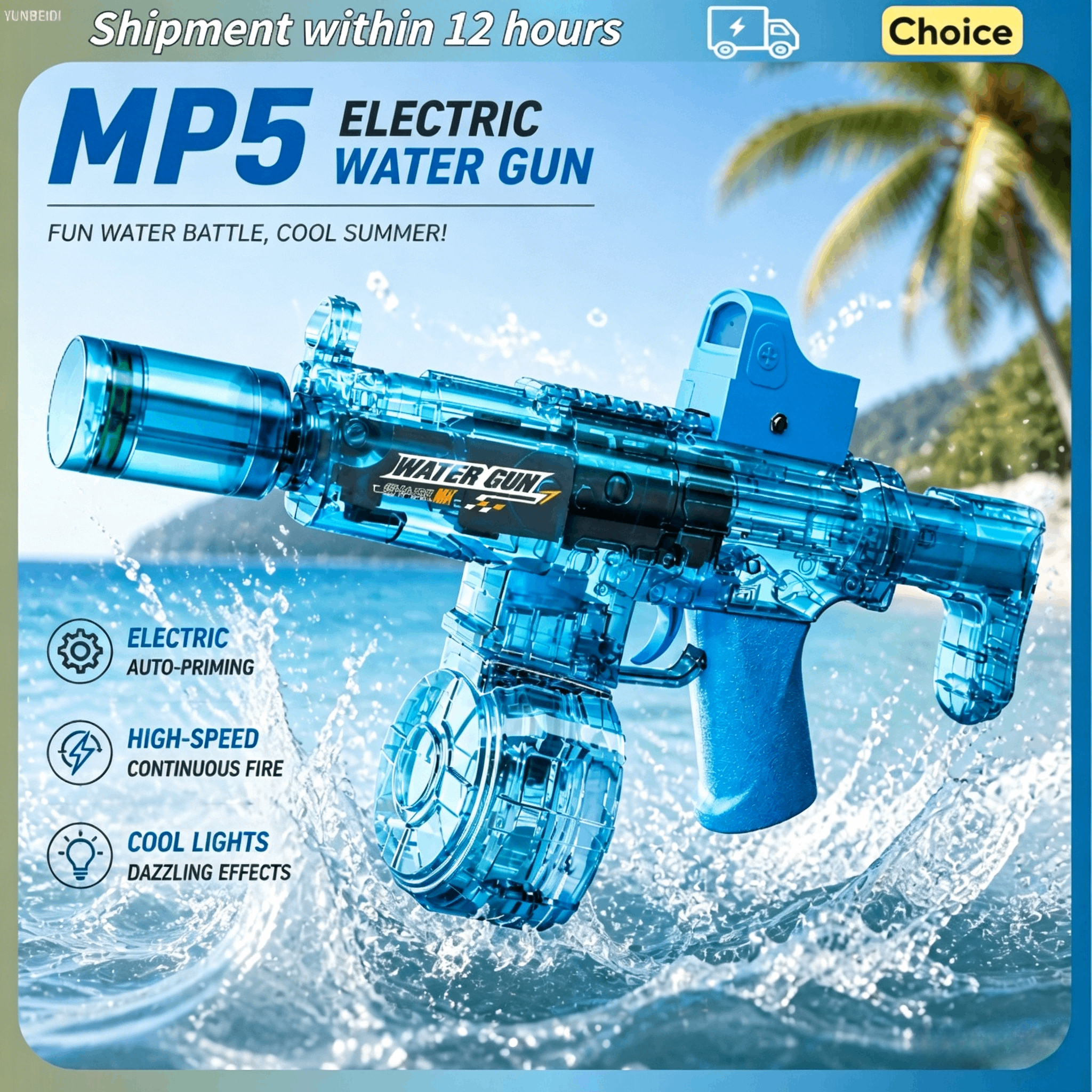 Electric Water Gun Simulation  – Outdoor Hunting Toys recenzja i cena